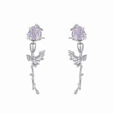 Sweet Forest Rose Earrings